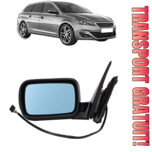 Oglinda Dreapta PEUGEOT 308 SW II (LC_, LJ_, LR_, LX_, L4_) din 2014 - 2021, Auto, Reglaj electric, Completa