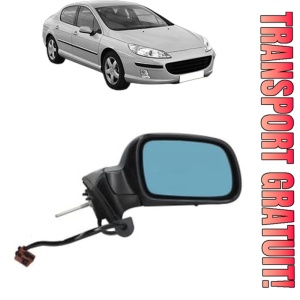 Oglinda Dreapta PEUGEOT 407 (6D_) din 2004 - 2011, Auto, Reglaj electric, Completa