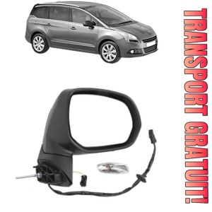 Oglinda Dreapta PEUGEOT 5008 (0U_, 0E_) din 2009 - 2017, Auto, Reglaj electric, Completa