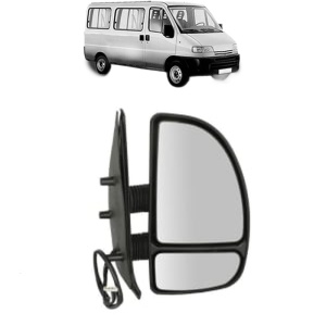 Oglinda Dreapta PEUGEOT BOXER Bus (230P) din 1994 - 2002, Auto, Reglaj electric, Completa - Img 2
