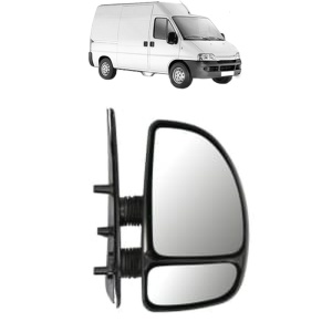 Oglinda Dreapta PEUGEOT BOXER din 1994 - 2023, Auto, Reglaj manual, Completa - Img 2