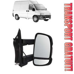 Oglinda Dreapta PEUGEOT BOXER din 1994 - 2023, Auto, Reglaj manual, Completa