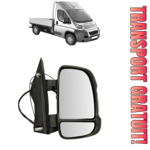 Oglinda Dreapta PEUGEOT BOXER Platform/Chassis din 2006 - 2023, Auto, Reglaj electric, Completa