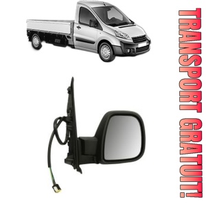 Oglinda Dreapta PEUGEOT EXPERT Platform/Chassis din 2007 - 2016, Auto, Reglaj electric, Completa