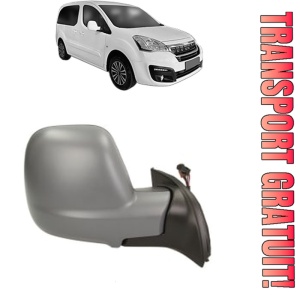 Oglinda Dreapta PEUGEOT PARTNER ORIGIN Box Body/MPV (G_) din 2008 - 2015, Auto, Reglaj electric, Completa