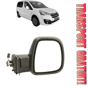 Oglinda Dreapta PEUGEOT PARTNER ORIGIN Box Body/MPV (G_) din 2008 - 2015, Auto, Reglaj electric, Completa