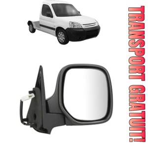 Oglinda Dreapta PEUGEOT PARTNER Platform/Chassis (5_, G_) din 1997 - 2008, Auto, Reglaj electric, Completa
