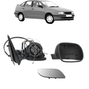 Oglinda Dreapta SEAT CORDOBA (6K1, 6K2) din 1993 - 2002, Auto, Reglaj electric, Completa - Img 2