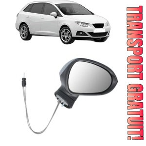 Oglinda Dreapta SEAT IBIZA IV ST (6J8, 6P8) din 2010 - 2016, Auto, Reglaj mecanic, Completa