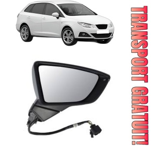 Oglinda Dreapta SEAT IBIZA IV ST (6J8, 6P8) din 2010 - 2016, Auto, Reglaj electric, Completa