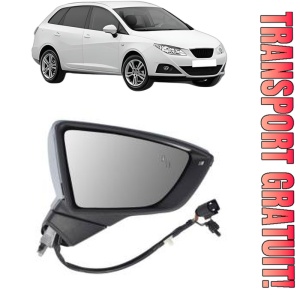 Oglinda Dreapta SEAT IBIZA IV ST (6J8, 6P8) din 2010 - 2016, Auto, Reglaj electric, Completa
