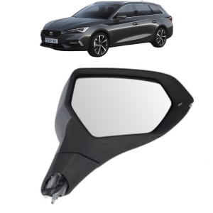 Oglinda Dreapta SEAT LEON Sportstourer (KL8, KLD) din 2020 - 2024, Auto, Reglaj electric, Completa - Img 2