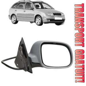Oglinda Dreapta SKODA FABIA I Combi (6Y5) din 2000 - 2007, Auto, Reglaj electric, Completa