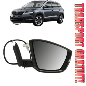 Oglinda Dreapta SKODA KAROQ (NU7, ND7) din 2017 - 2020, Auto, Reglaj electric, Completa