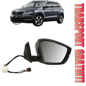 Oglinda Dreapta SKODA KAROQ (NU7, ND7) din 2017 - 2020, Auto, Reglaj electric, Completa