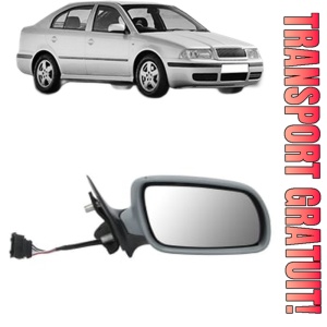 Oglinda Dreapta SKODA OCTAVIA I (1U2) din 1996 - 2010, Auto, Reglaj electric, Completa