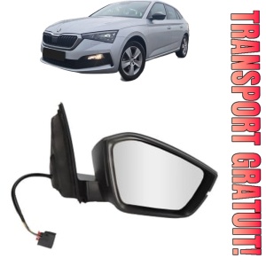Oglinda Dreapta SKODA SCALA din 2018, Auto, Reglaj electric, Completa