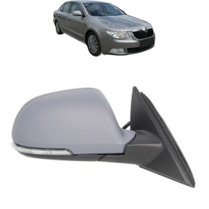 Oglinda Dreapta SKODA SUPERB II (3T4) din 2008 - 2015, Auto, Reglaj electric, Completa - Img 2