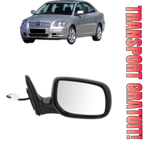 Oglinda Dreapta TOYOTA AVENSIS Saloon (_T25_) din 2003 - 2008, Auto, Reglaj electric, Completa