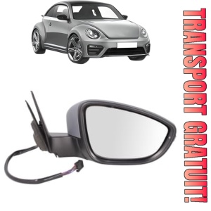 Oglinda Dreapta Volkswagen BEETLE (5C1, 5C2) din 2011 - 2019, Auto, Reglaj electric, Completa