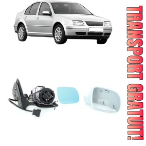 Oglinda Dreapta Volkswagen BORA I (1J2) din 1998 - 2013, Auto, Reglaj electric, Completa