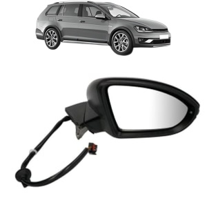 Oglinda Dreapta Volkswagen GOLF ALLTRACK VII Variant (BA5, BV5) din 2014 - 2020, Auto, Reglaj electric, Completa - Img 2
