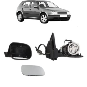 Oglinda Dreapta Volkswagen GOLF IV (1J1) din 1997 - 2007, Auto, Reglaj mecanic, Completa - Img 2