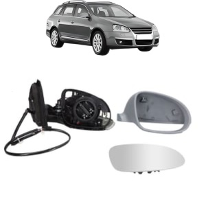 Oglinda Dreapta Volkswagen GOLF V Variant (1K5) din 2007 - 2009, Auto, Reglaj electric, Completa - Img 2