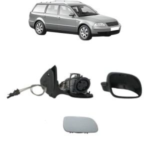 Oglinda Dreapta Volkswagen PASSAT B5.5 Variant (3B6) din 2000 - 2005, Auto, Reglaj mecanic, Completa - Img 2