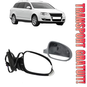 Oglinda Dreapta Volkswagen PASSAT B6 Variant (3C5) din 2005 - 2011, Auto, Reglaj electric, Completa