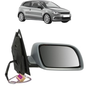 Oglinda Dreapta Volkswagen POLO V (6R1, 6C1) din 2009 - 2022, Auto, Reglaj electric, Completa - Img 2