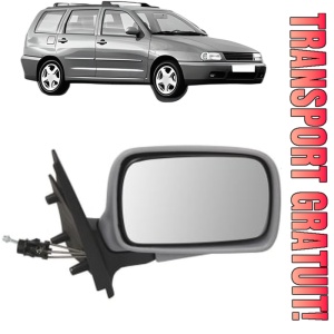 Oglinda Dreapta Volkswagen POLO Variant (6V5) din 1997 - 2001, Auto, Reglaj mecanic, Completa