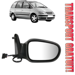 Oglinda Dreapta Volkswagen SHARAN (7M8, 7M9, 7M6) din 1995 - 2010, Auto, Reglaj electric, Completa
