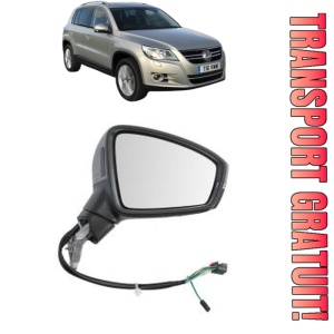 Oglinda Dreapta Volkswagen TIGUAN VAN (5N_) din 2007 - 2018, Auto, Reglaj electric, Completa