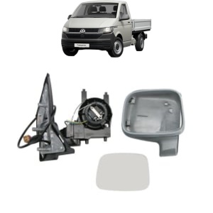 Oglinda Dreapta Volkswagen TRANSPORTER T5 Platform/Chassis (7JD, 7JE, 7JL, 7JY, 7JZ, 7F din 2003 - 2015, Auto, Reglaj electric, Completa - Img 2