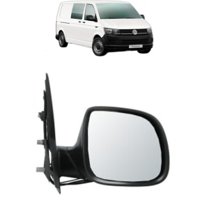 Oglinda Dreapta Volkswagen TRANSPORTER T6 / CARAVELLE T6 Bus (SGB, SGJ, SHB, SHJ) din 2015 - 2024, Auto, Reglaj electric, Completa - Img 2