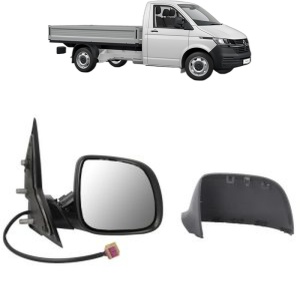 Oglinda Dreapta Volkswagen TRANSPORTER T6 Platform/Chassis (SFD, SFE, SFL, SFZ, SJD, SJ din 2015 - 2024, Auto, Reglaj electric, Completa - Img 2