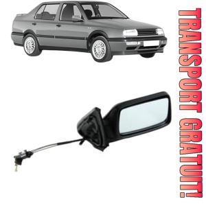Oglinda Dreapta Volkswagen VENTO (1H2) din 1991 - 1998, Auto, Reglaj mecanic, Completa
