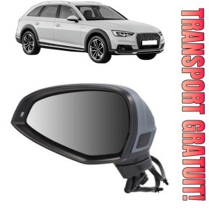 Oglinda Stanga AUDI A4 Allroad B9 (8WH, 8WJ) din 2016 - 2020, Auto, Reglaj electric, Completa