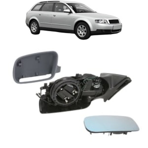 Oglinda Stanga AUDI A4 B6 Avant (8E5) din 2001 - 2004, Auto, Reglaj electric, Completa - Img 2