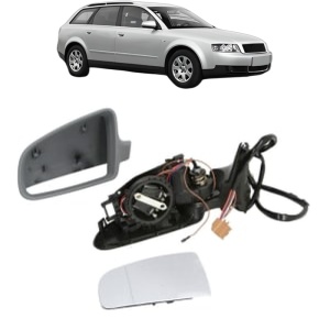 Oglinda Stanga AUDI A4 B6 Avant (8E5) din 2001 - 2004, Auto, Reglaj electric, Completa - Img 2