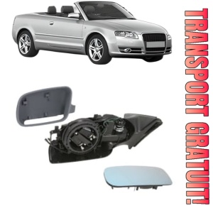 Oglinda Stanga AUDI A4 B6 Convertible (8H7) din 2002 - 2005, Auto, Reglaj electric, Completa