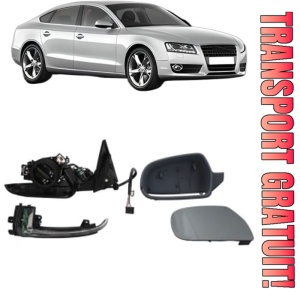 Oglinda Stanga AUDI A5 Sportback (8TA) din 2009 - 2017, Auto, Reglaj electric, Completa