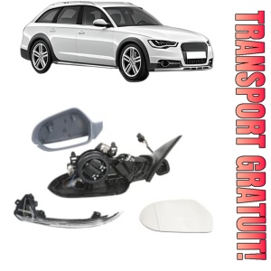 Oglinda Stanga AUDI A6 Allroad C7 (4GH, 4GJ) din 2012 - 2018, Auto, Reglaj electric, Completa