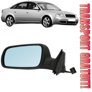 Oglinda Stanga AUDI A6 C5 (4B2, 4B4) din 1997 - 2005, Auto, Reglaj electric, Completa