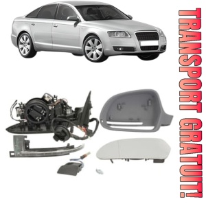 Oglinda Stanga AUDI A6 C6 (4F2) din 2004 - 2011, Auto, Reglaj electric, Completa
