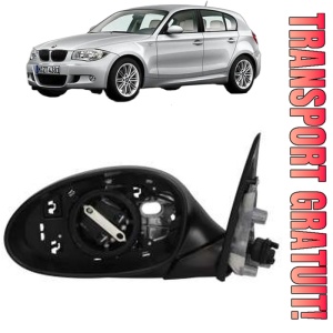Oglinda Stanga BMW Seria 1 (E81) din 2006 - 2012, Auto, Reglaj electric, Completa