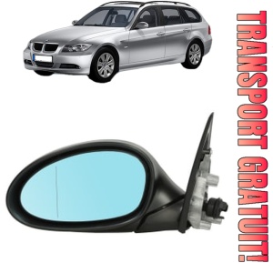 Oglinda Stanga BMW Seria 3 Touring (E91) din 2004 - 2012, Auto, Reglaj electric, Completa