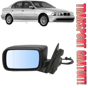 Oglinda Stanga BMW Seria 5 (E39) din 1995 - 2003, Auto, Reglaj electric, Completa