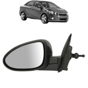 Oglinda Stanga CHEVROLET AVEO Saloon (T300) din 2011 - 2015, Auto, Reglaj mecanic, Completa - Img 2